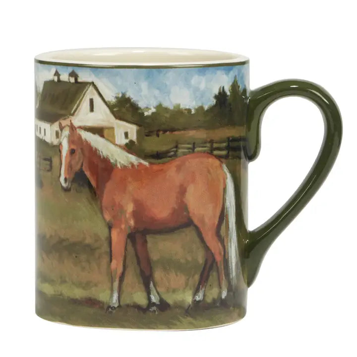 Premium Stables Dinnerware Set - Elegant Porcelain Plates, Bowls & Mugs for Fine Dining - Perfect for Wedding Registry, Anniversary Gifts & Upscale Dinner Parties