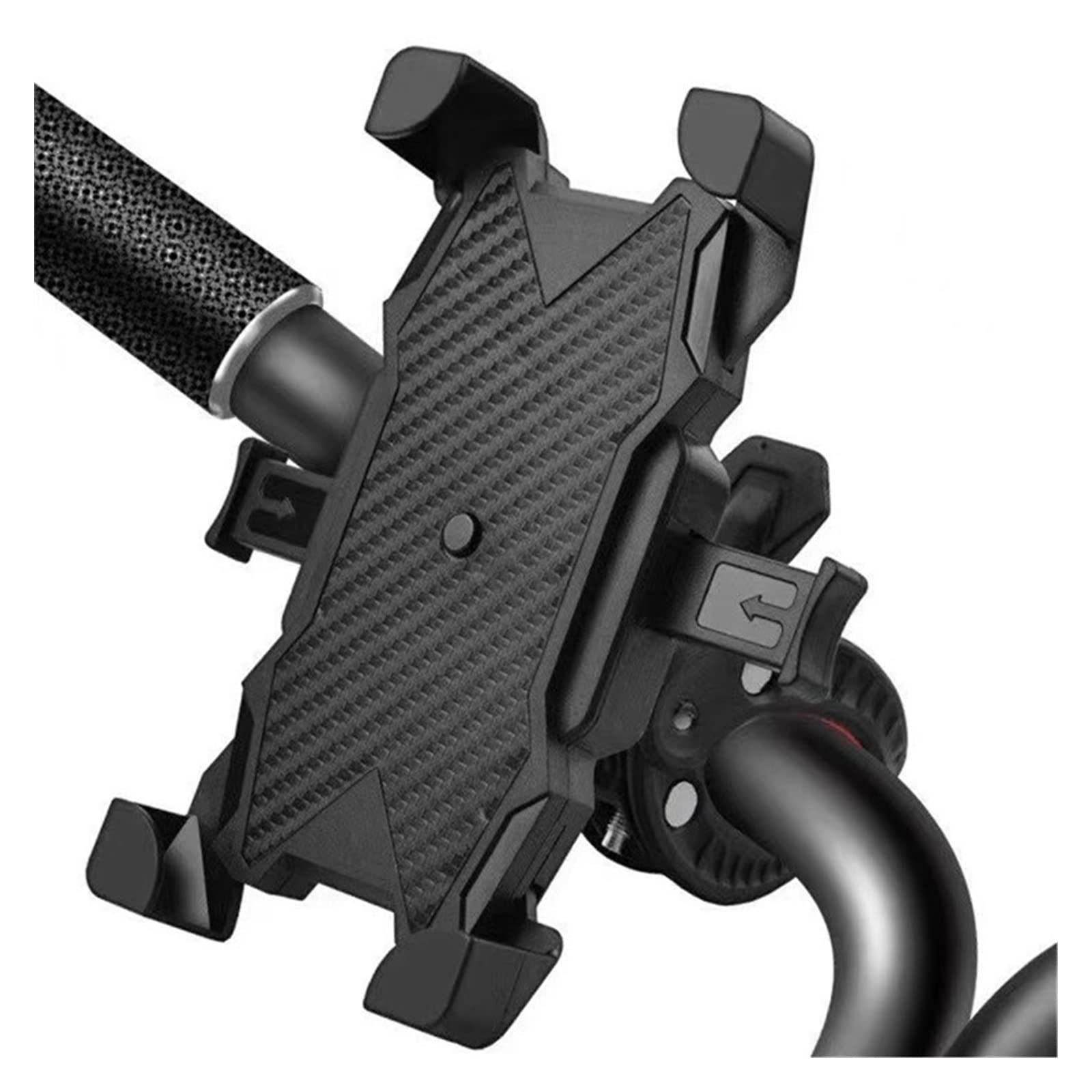 Universal Bike Phone Holder - Adjustable Handlebar Mount for Bicycle & Motorcycle, Secure Smartphone Cradle for Cycling, Commuting & Outdoor Adventures