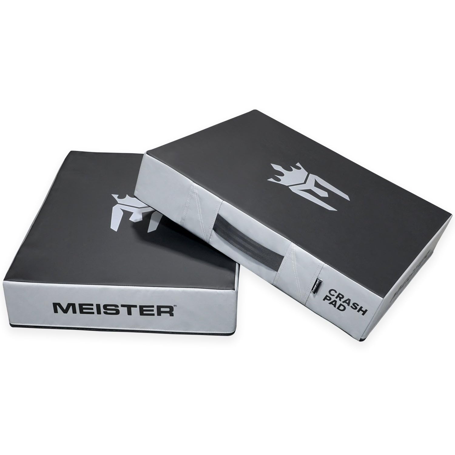 Meister Crash Pad Weight Lifting Drop Pads (Pair) - Premium Gym Floor Protection for Deadlifts, Squats & Olympic Lifting - Home & Commercial Gym Equipment