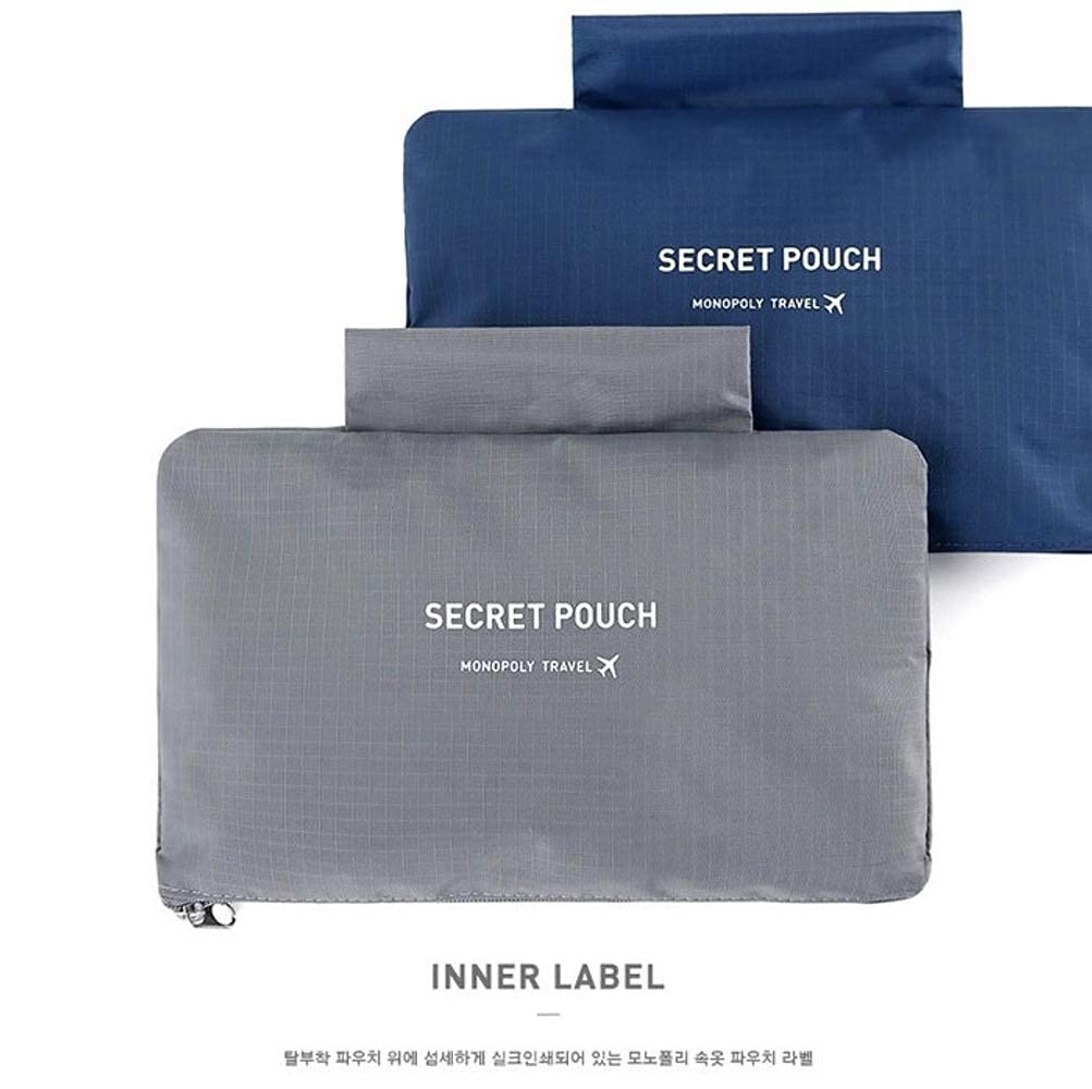 Multi-Function Underwear & Bra Organizer - Lightweight Double Layer Travel Cosmetic Bag with Compartments for Women | Perfect for Travel, Gym & Daily Storage (Blue)