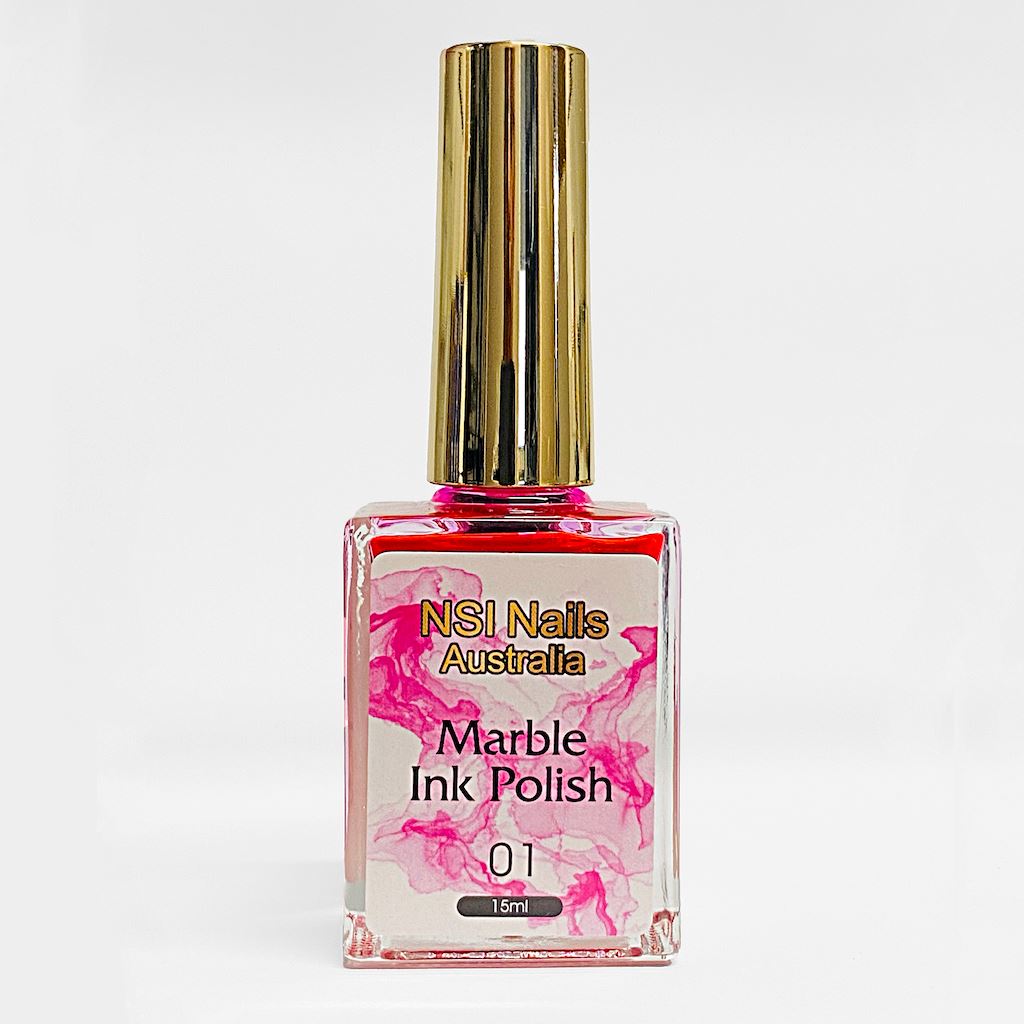 Premium Marble Ink Polish for Nail Art - Watercolor Nail Design Kit for Professional & DIY Manicures - Perfect for Salon, Home Use & Special Occasions