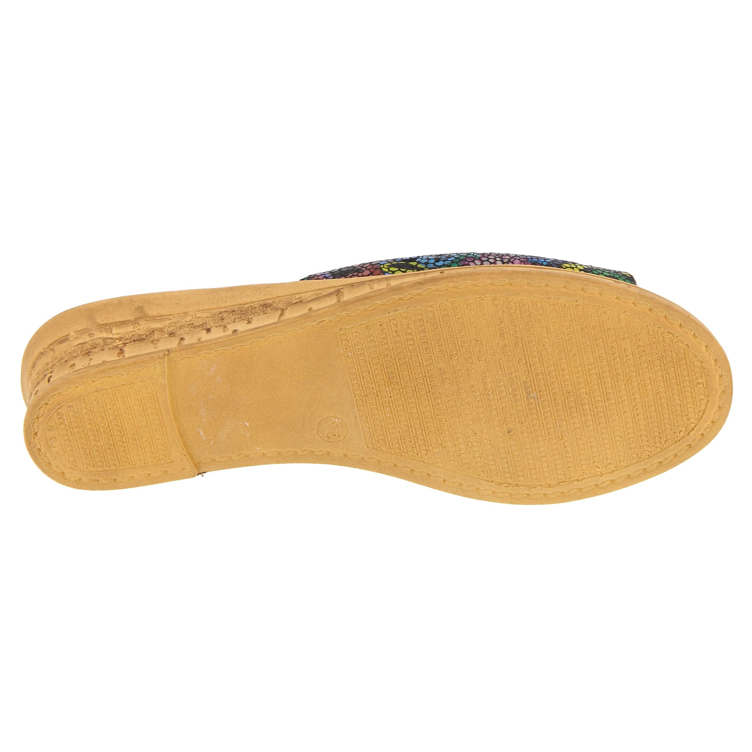 Women's ESTELLA Fashion Wedge Slide Sandals - Comfortable Spring & Summer Casual Shoes for Beach, Vacation, and Everyday Wear