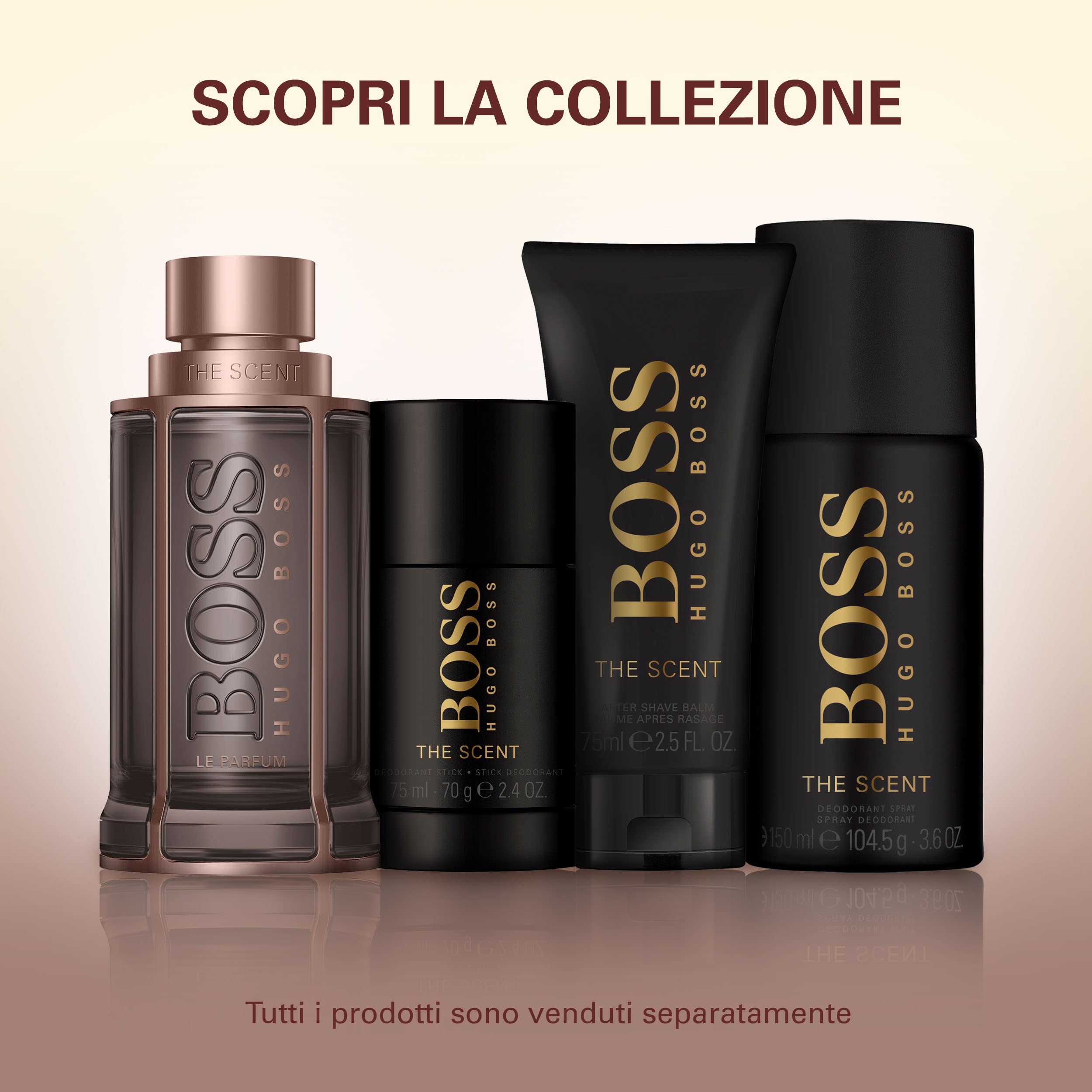 Hugo Boss The Scent for Men | Amber Cologne with Ginger, Maninka Fruit, Iris & Leather Notes | Long Lasting Luxury Perfume | Perfect for Date Night, Office & Special Occasions