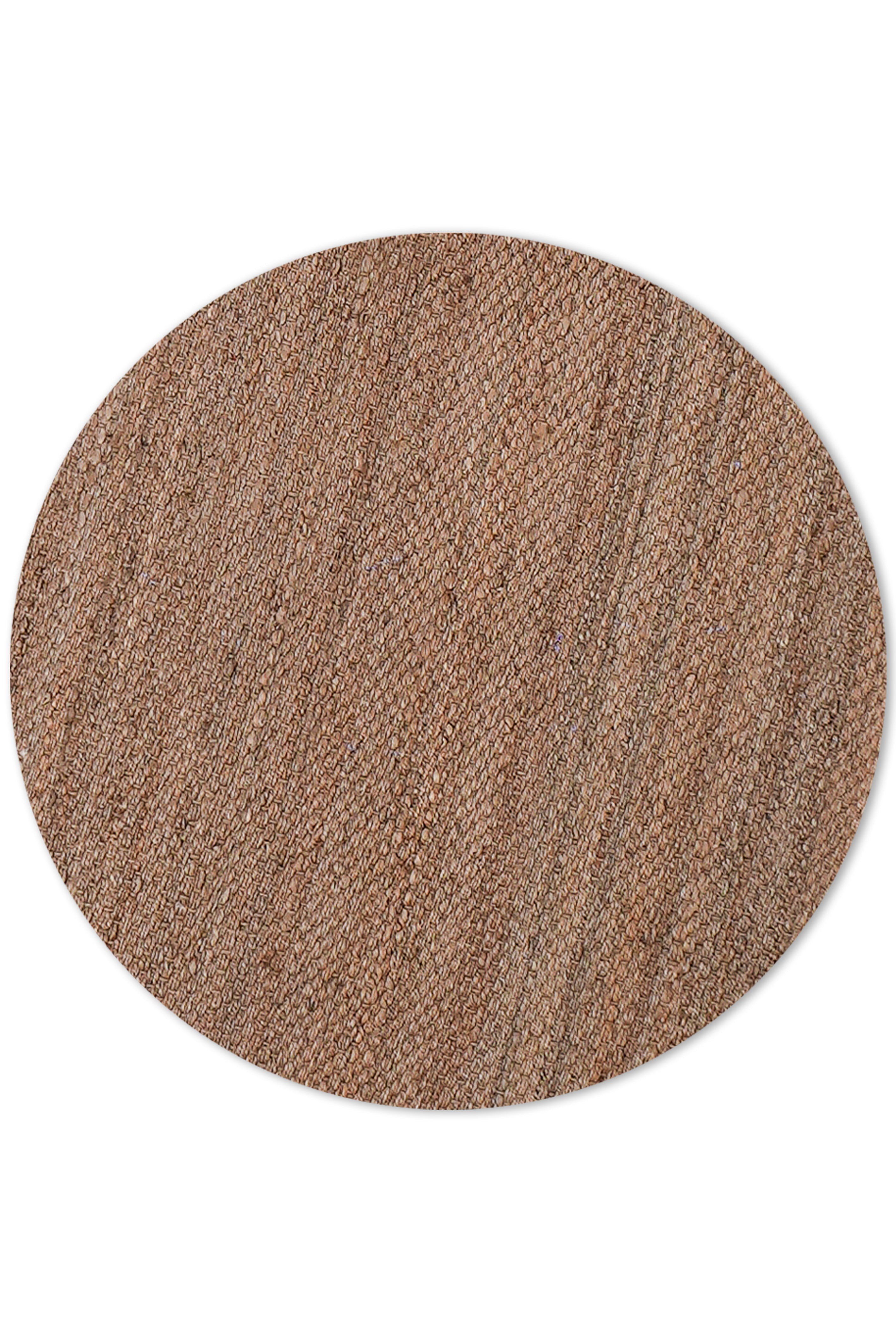 Classic Handwoven Jute Braided Rug - Natural Fiber Floor Mat for Living Room, Bedroom, or Entryway - Eco-Friendly Home Decor