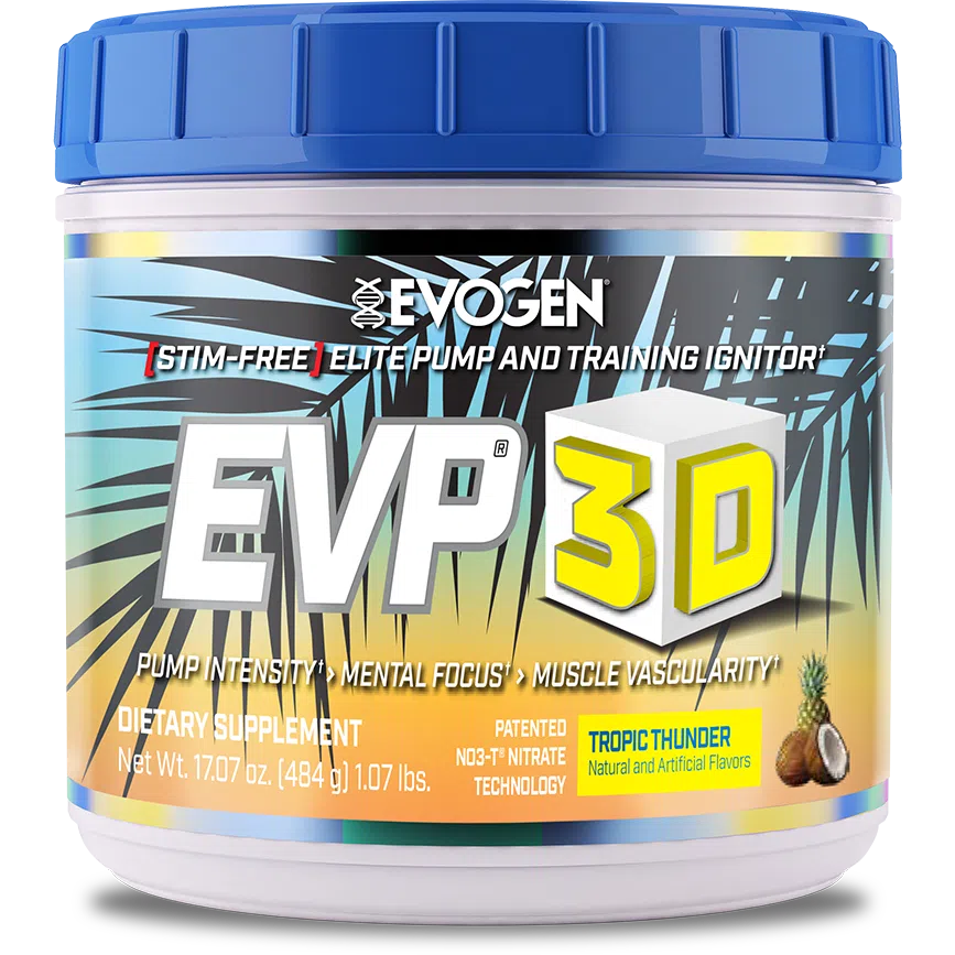 Evogen EVP 3D Premium Weight Loss Supplement - Natural Fat Burner & Energy Booster for Men & Women - Supports Metabolism & Appetite Control - Perfect for Gym Workouts & Weight Management Programs