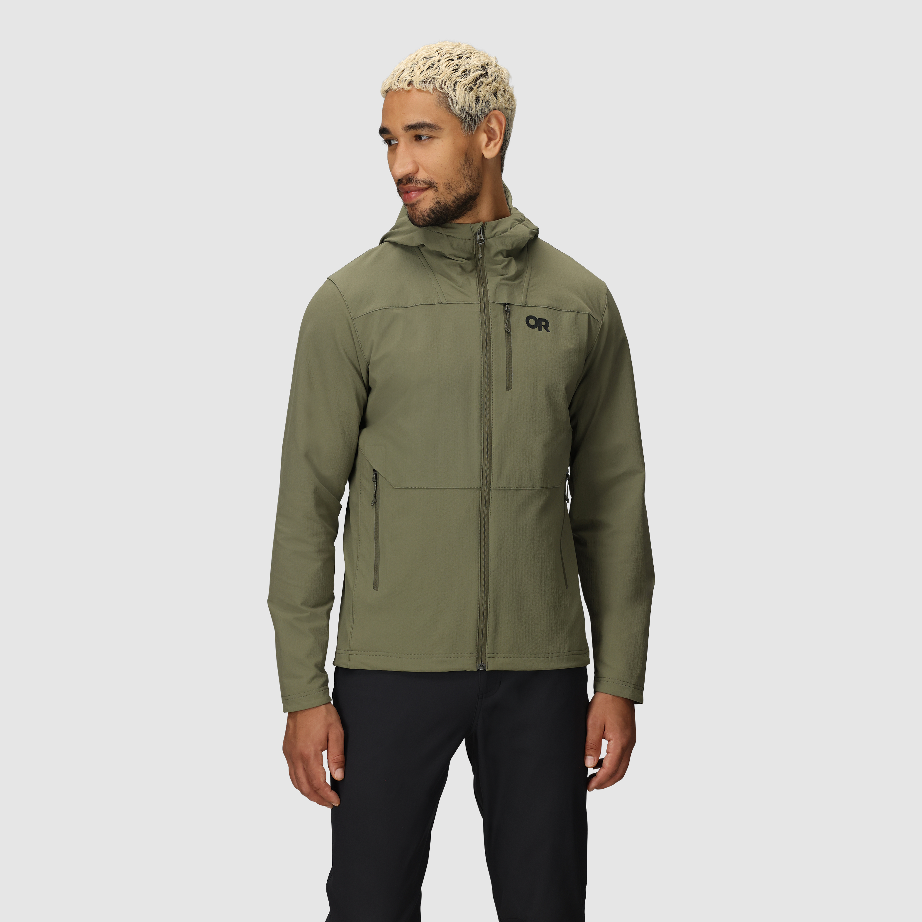 Men's Ultima Soft Shell Hoodie - Lightweight Waterproof Windbreaker Jacket for Outdoor Hiking & Running - Perfect for Camping, Travel & Winter Sports