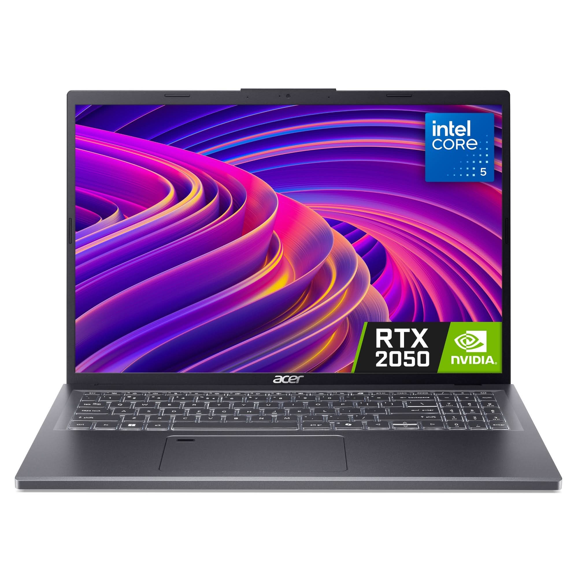 Acer Aspire 16 Laptop (A16-51GM) - Intel Core i5 Processor, NVIDIA GeForce RTX 2050 Graphics, 16GB RAM, 1TB SSD, 16
