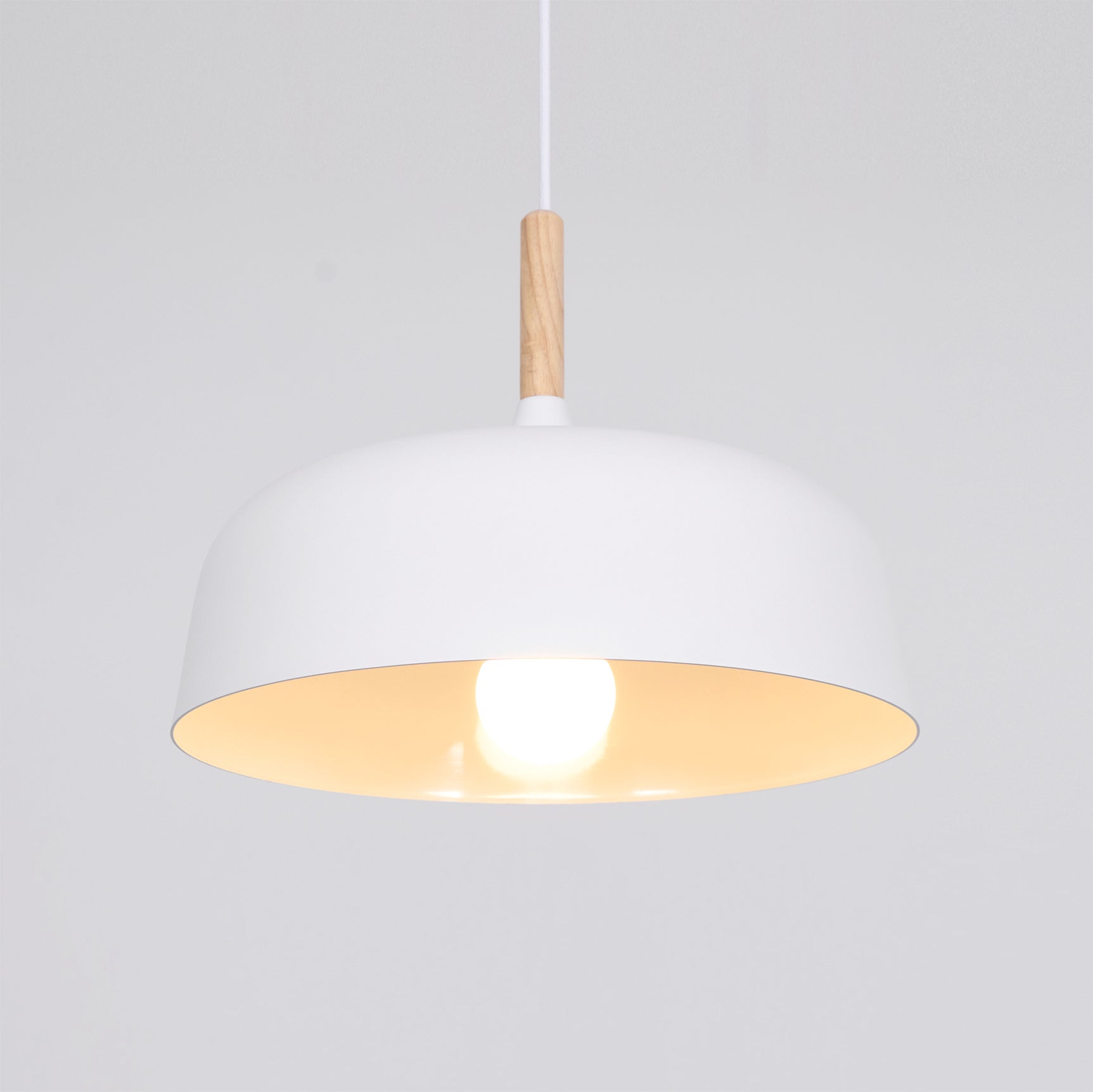 Stylish Acorn Pendant Light Fixture - Modern Hanging Ceiling Lamp for Kitchen Island, Dining Room & Bedroom Decor