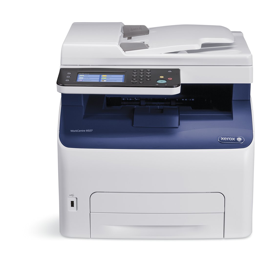 Xerox WorkCentre 6027/NI Wireless Color Laser Multifunction Printer - Copy, Scan, Fax & Print | Ideal for Home Office & Small Business Productivity