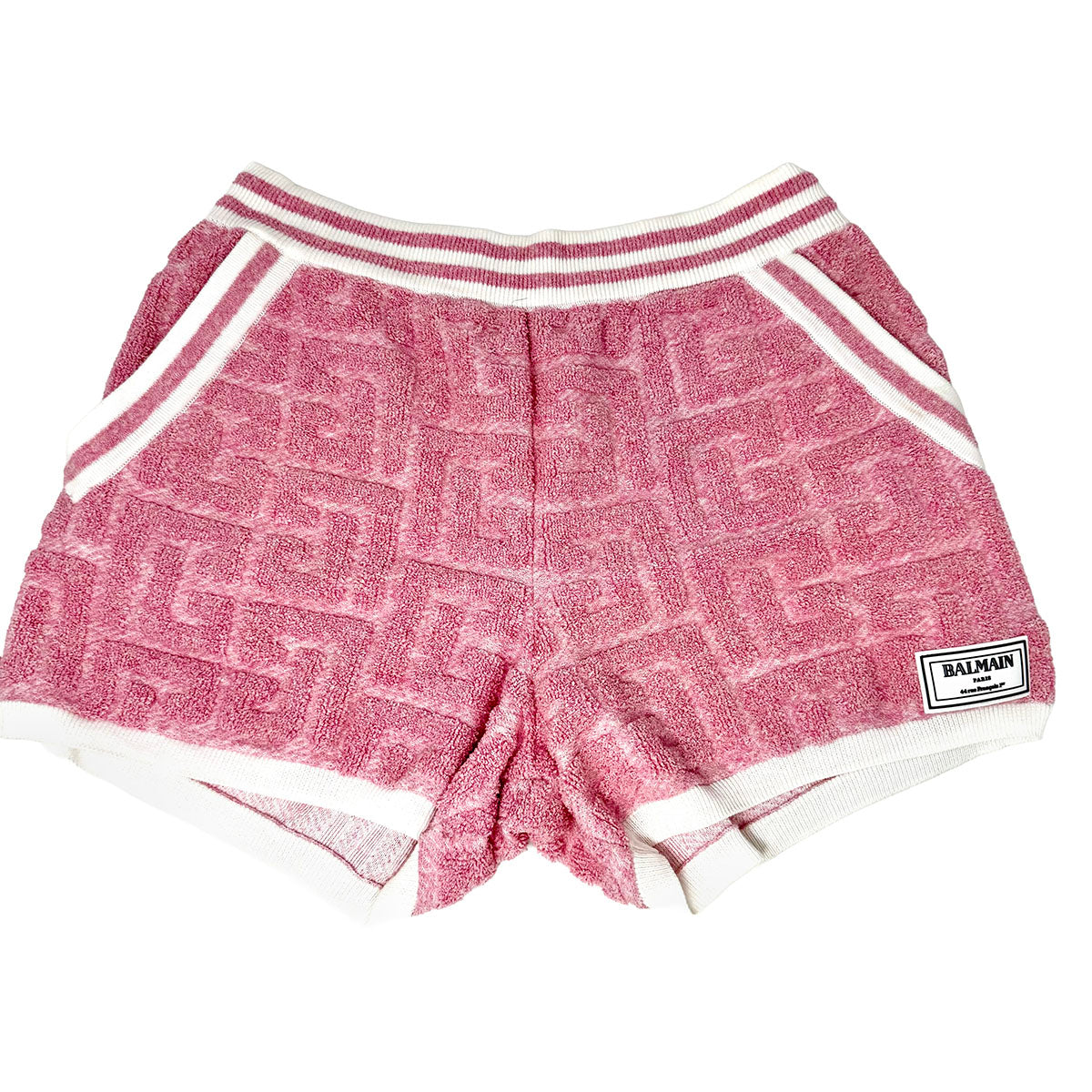 Balmain Women's High Waist Denim Shorts - Fashion Distressed Ripped Jeans for Summer | Perfect for Casual Outings, Beach Vacations & Street Style