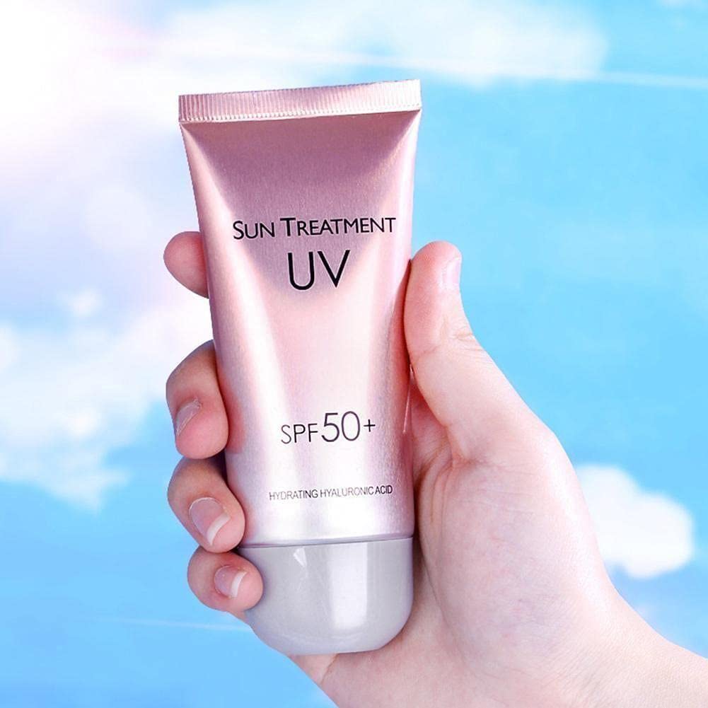 SPF 50 Sunscreen for Face & Body - Whitening Sun Cream with Anti-Aging & Moisturizing Benefits | Oil Control & Skin Protection | Perfect for Beach, Outdoor Activities & Daily Sun Care