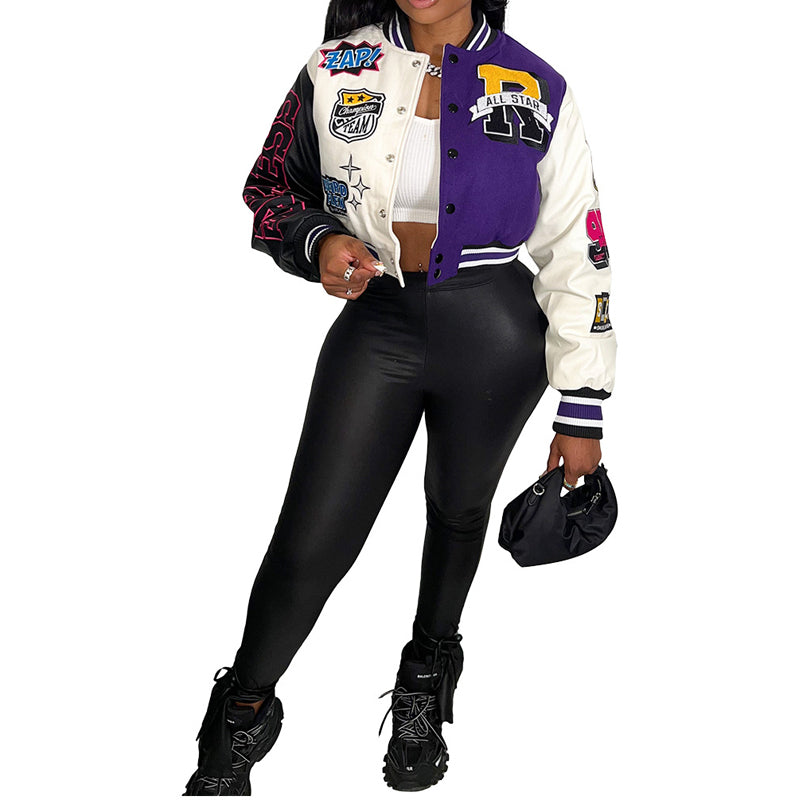 Purple White