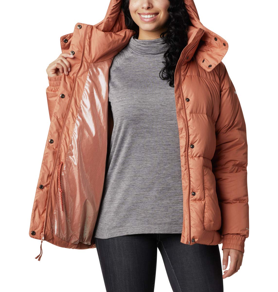 Columbia Women's Northern Gorge Down Jacket - Waterproof Winter Coat with 650 Fill Power, Lightweight Warm Puffer Jacket for Hiking, Skiing & Outdoor Adventures