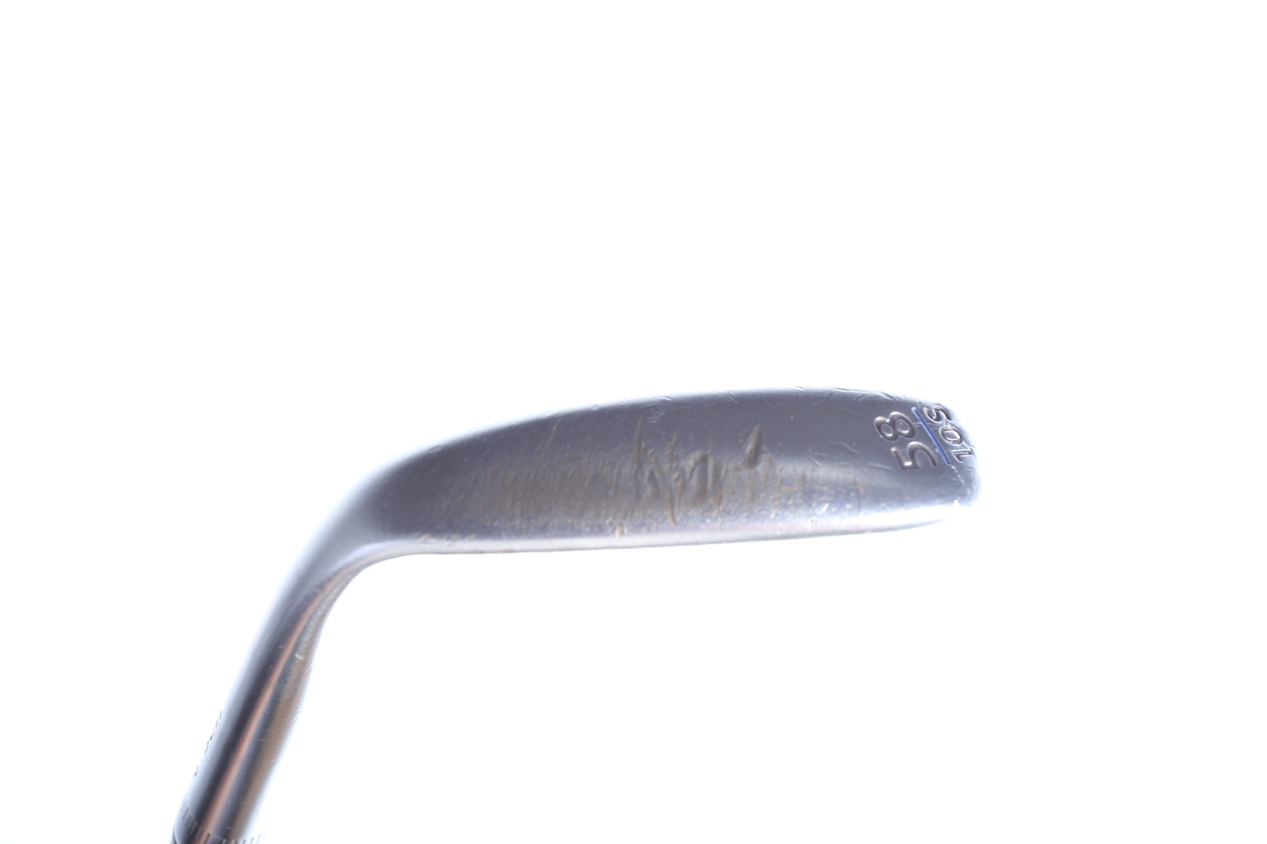Used Callaway MD5 JAWS Chrome Lob Wedge - Right Handed 58° Stiff Flex Golf Club for Short Game & Bunker Shots