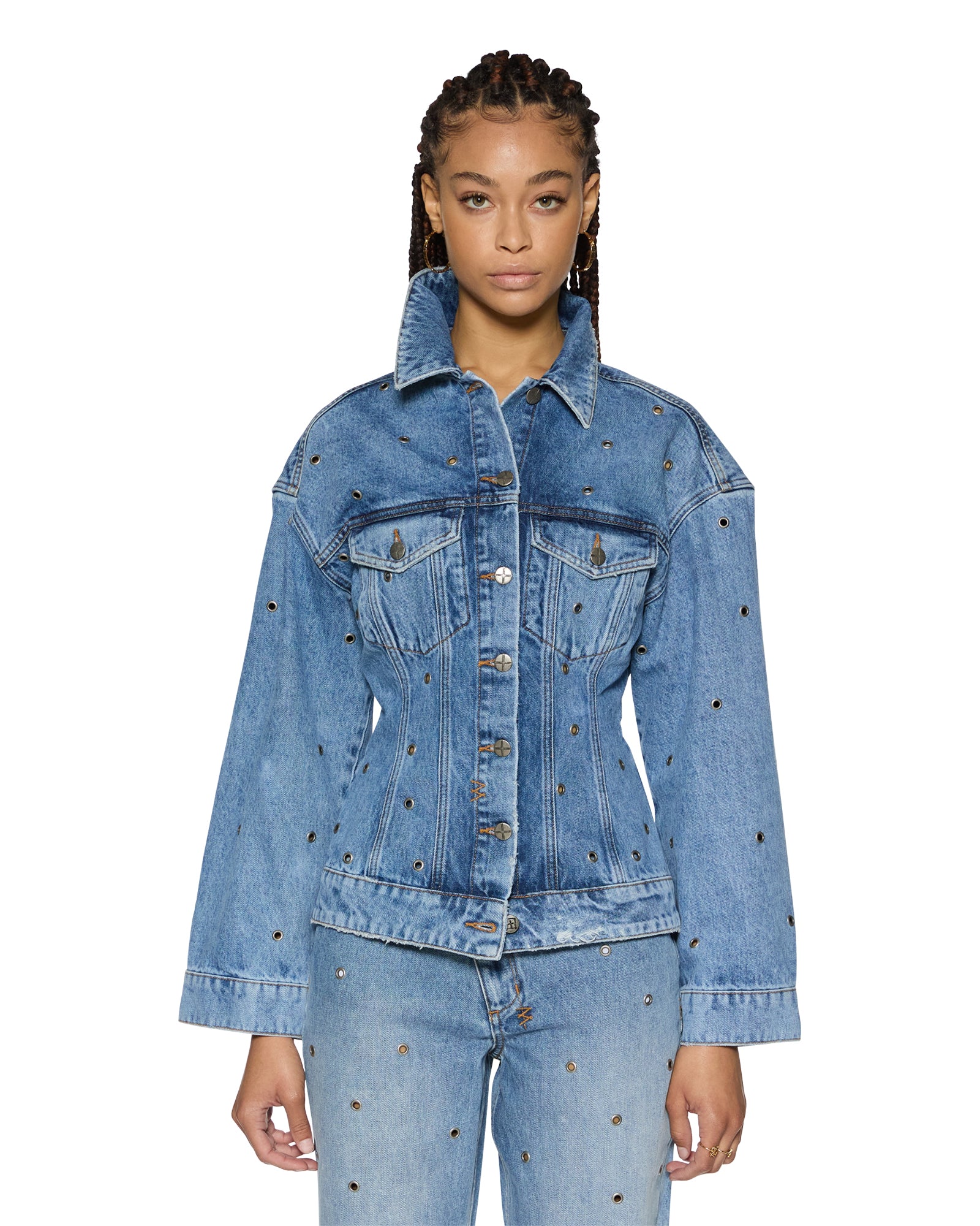 Stylish Cinched Jacket for Women - Trendy Chroma Color Outerwear - Perfect for Fall Fashion, Casual Outings & Layering