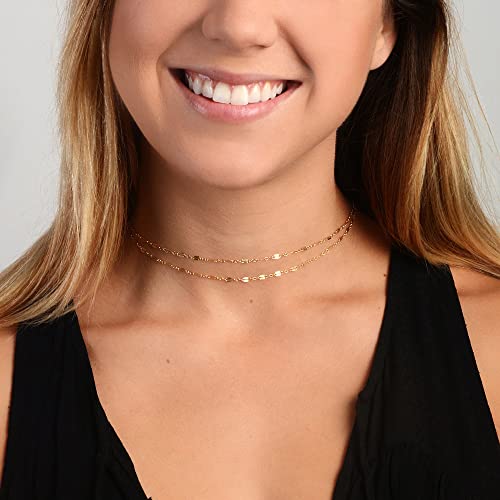 layered lips necklaces