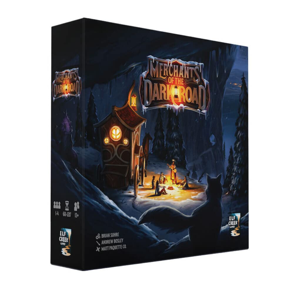 Elf Creek Games Merchants of The Dark Road - Standard Edition Board Game | Strategic Trading Adventure for Game Nights & Family Gatherings
