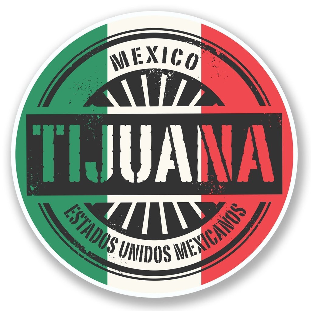 Tijuana Mexico Vinyl Sticker Decal - 5