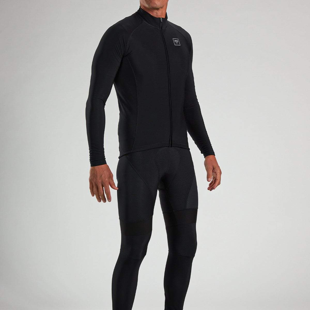 Men's Elite Cycling Thermal Bib Tights - Black | Winter Bike Training & Cold Weather Riding Gear for Cyclists