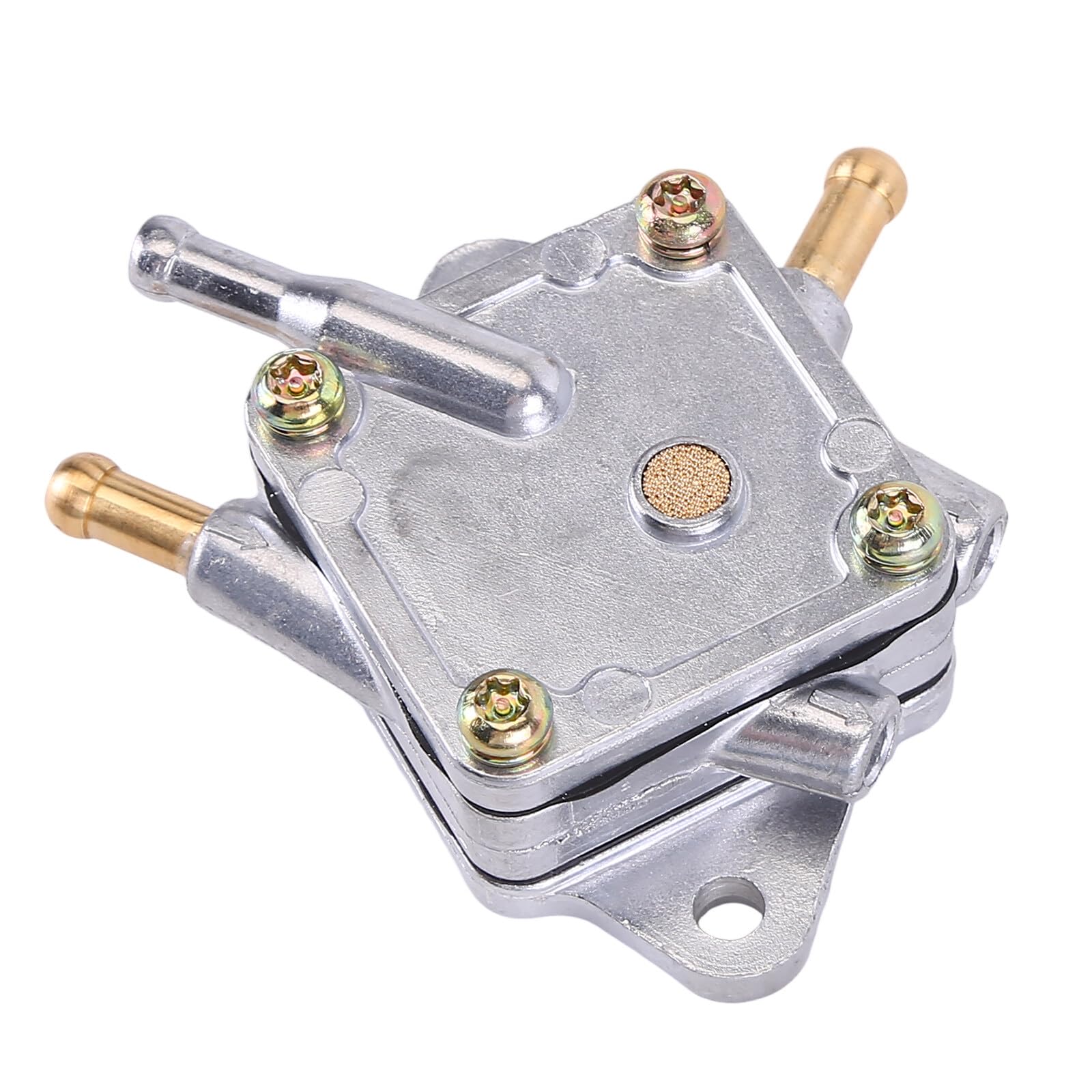 PHEZEN 31L/HR High Performance Square Fuel Vacuum Pulse Pump - Single 1 Outlet, Replacement for DF52-133-D - Compatible with Personal Watercraft & Snowmobiles | Ideal for Marine, ATV, and Powersports Applications