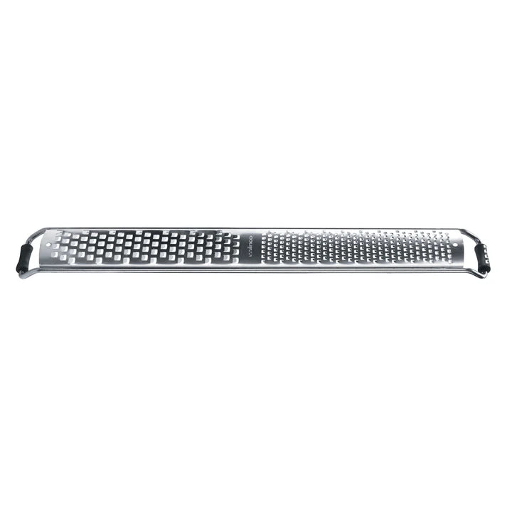 Winco GT-345 14-Inch Dual Zester & Fine Blade Grater - Perfect for Citrus, Cheese & Chocolate - Kitchen Essential for Baking & Cooking