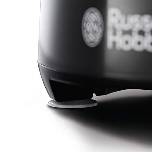 Russell Hobbs Desire 600W Electric Food Processor with 1.5L Bowl & Stainless Steel Blades - Includes Reversible Slicing/Shredding Disk, Dough Hook & Creaming Disk - Perfect for Chopping, Mixing & Baking at Home