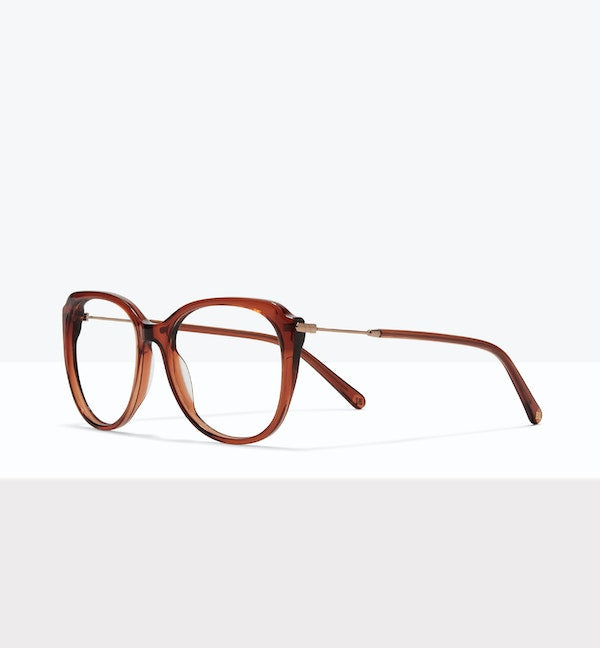 Freesia Eyeglasses for Women & Men - Trendy Lightweight Glasses with Blue Light Blocking - Perfect for Reading, Working & Screen Time