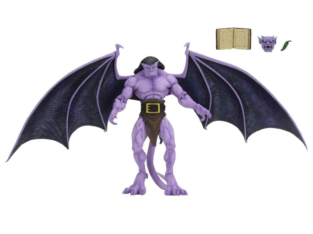 Goliath Disney’s Gargoyles NECA Ultimate Action Figure - Collectible 7-Inch Scale Figure with Multiple Accessories - Perfect for Display, Gifts, and Disney Fans Collection