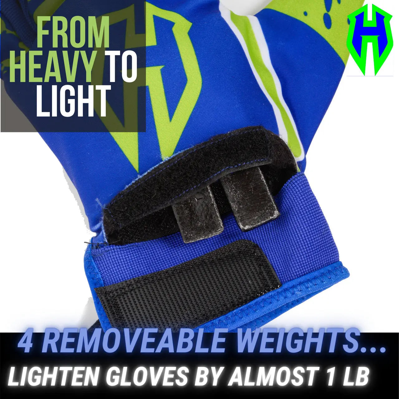 Homer Handz Weighted Batting Gloves for Baseball & Softball - Improve Swing Power & Control - Perfect for Training, Practice & Games