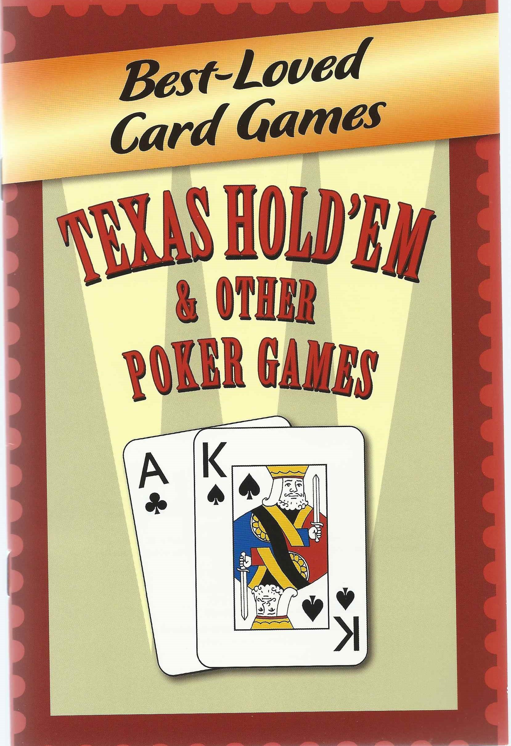 Best Loved Texas Hold 'Em Poker Card Game Set - Premium Playing Cards for Family Game Night, Casino Parties & Poker Tournaments