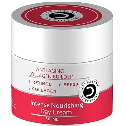 Best Anti-Aging Retinol SPF 30 Day Cream with Collagen - Firming & Lifting Face Moisturizer for Fine Lines & Wrinkles Repair - 50ml for Men & Women - Perfect for Daily Skincare Routine & Sun Protection