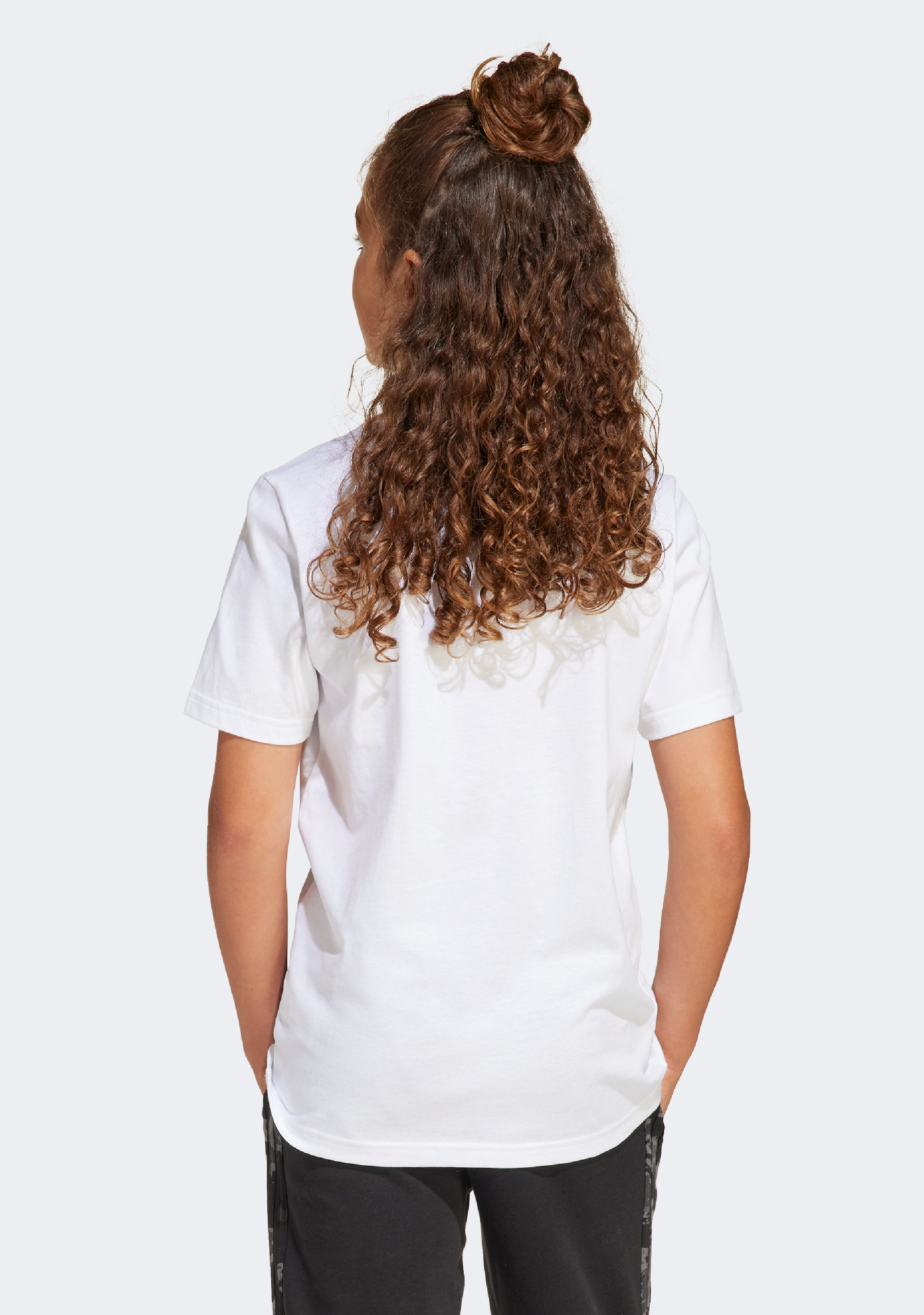 Adidas Kids' Camouflage Logo T-Shirt - Comfortable Cotton Tee for Boys & Girls - Perfect for School, Play & Everyday Wear