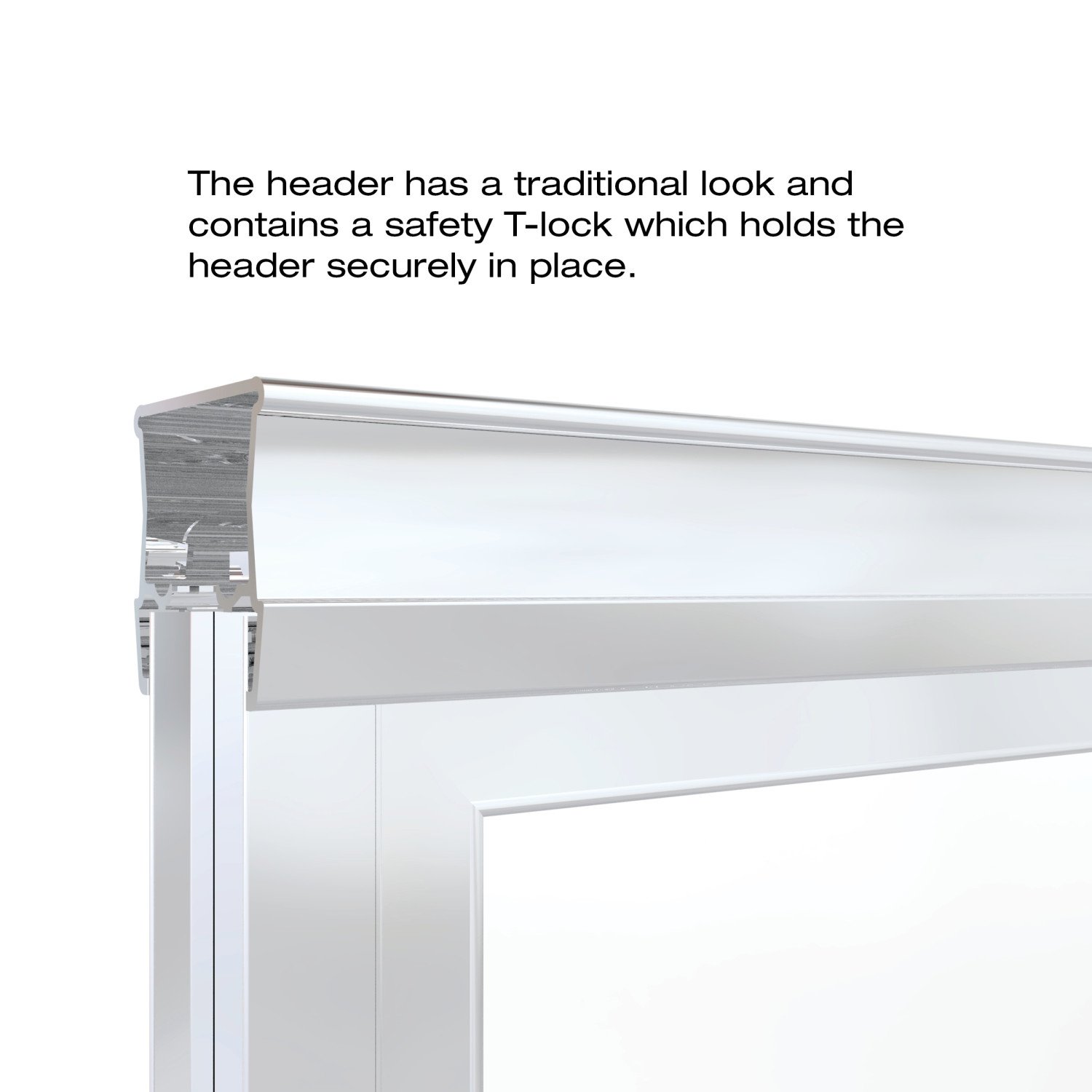 Basco Deluxe 57-59 Inch Sliding Shower Door - Clear Glass with Chrome Finish, 71.5