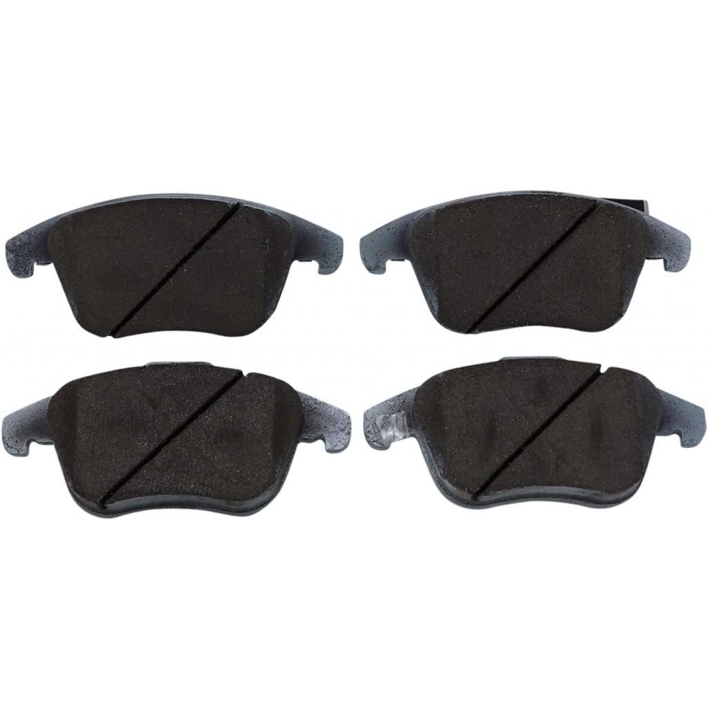 Volkswagen Tiguan 2017-2018 Ceramic Brake Pad Set - Front & Rear Disc Brakes | Smooth & Quiet Performance for City Driving & Highway Commuting