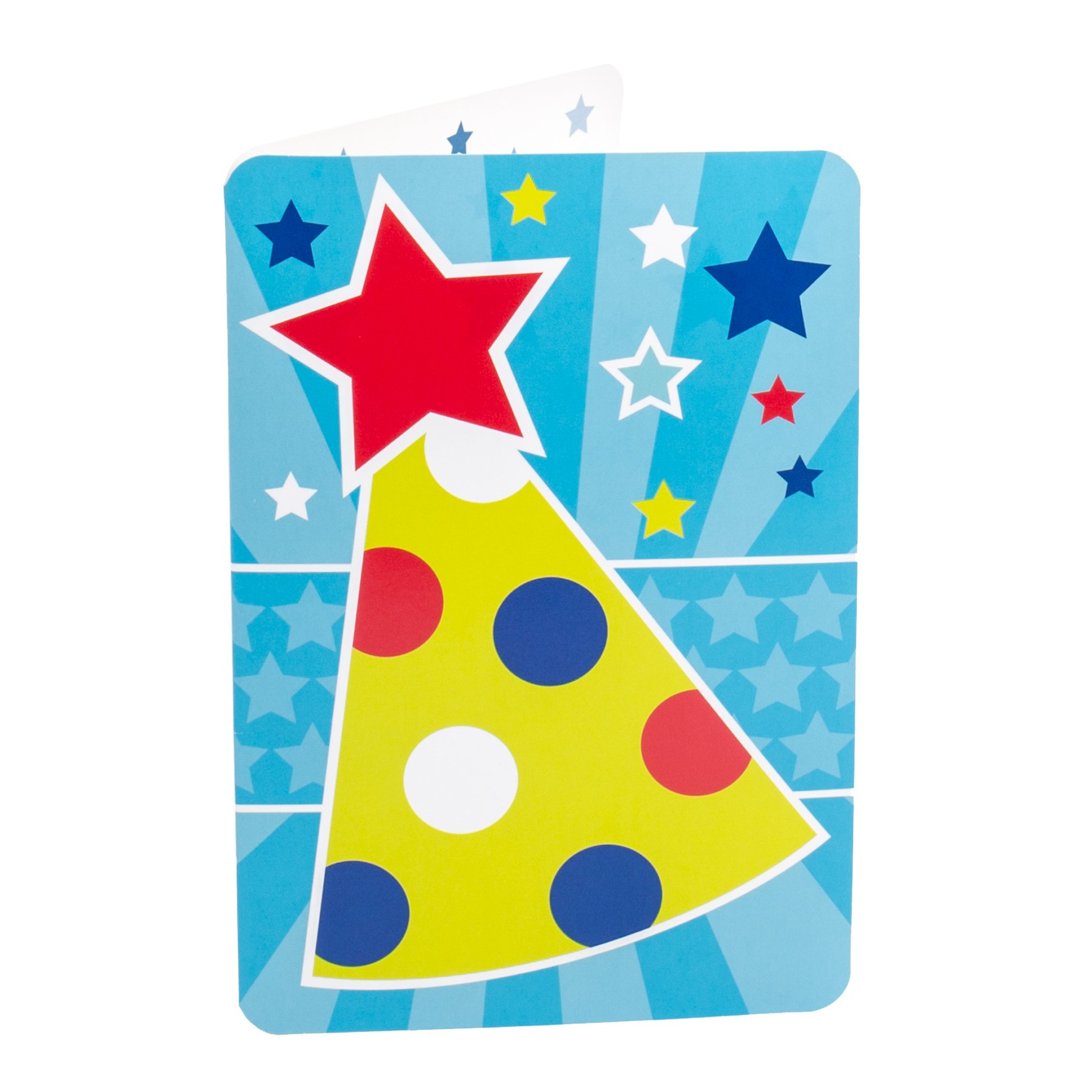 Hallmark 13-Inch Large Birthday Gift Bag Set with Greeting Card & Tissue Paper - Blue Star Design for Birthday Boy | Perfect for Kids' Parties, Gift Wrapping & Special Occasions