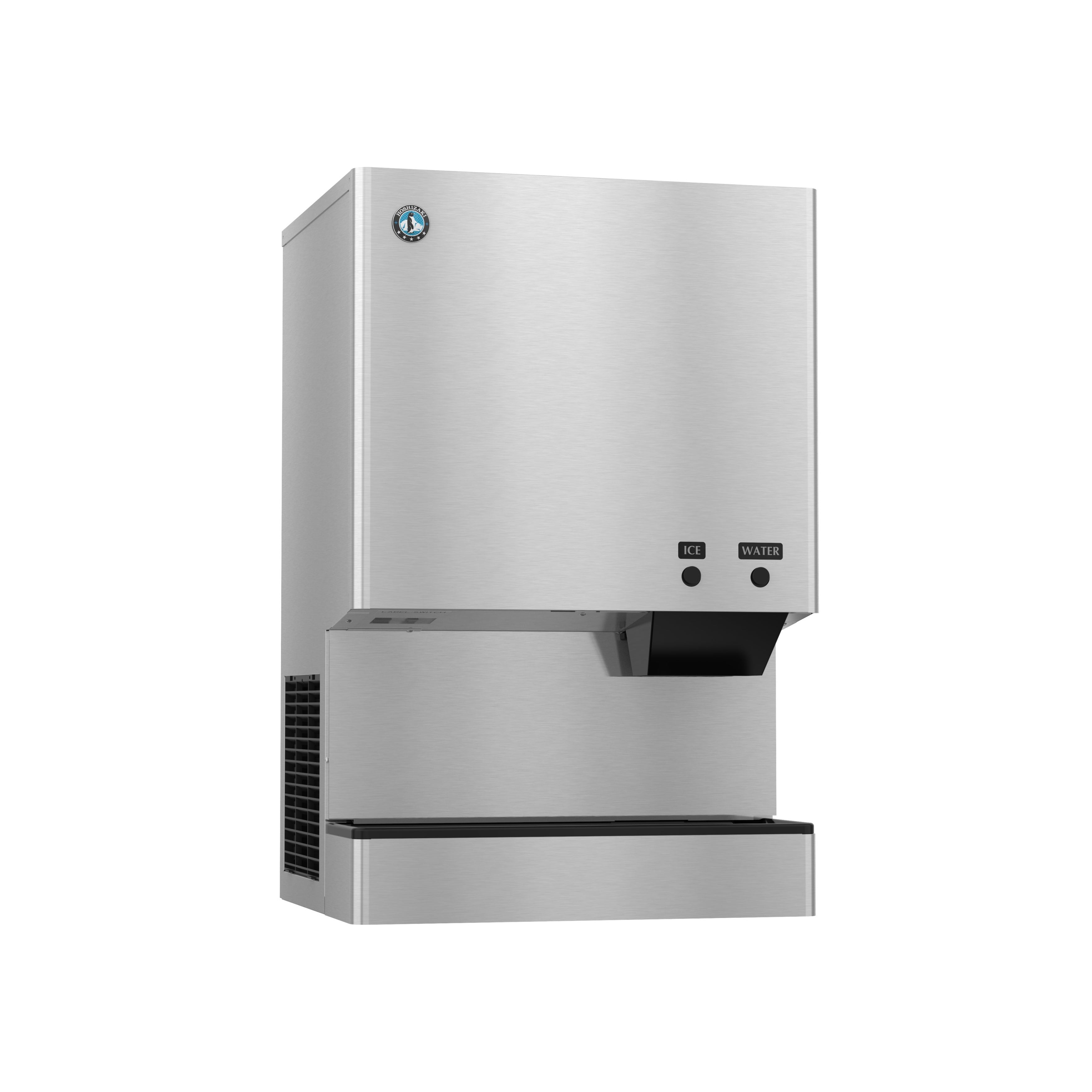 Hoshizaki DCM 500BAH Commercial Countertop Ice Maker and Water Dispenser - 40 lb. Storage Capacity, Air Cooled - Perfect for Restaurants, Cafes, and Office Break Rooms
