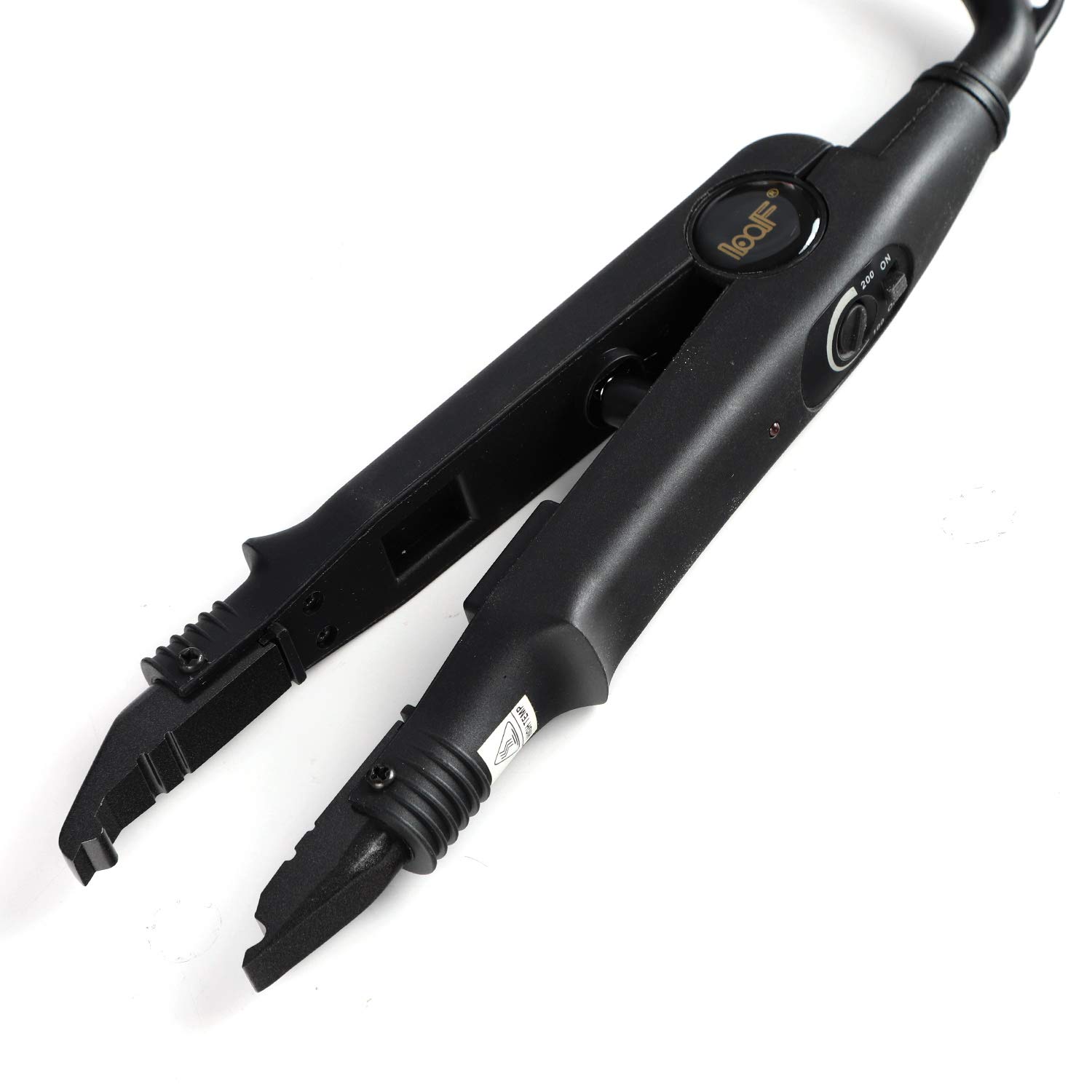 Professional Hair Extensions Tool - Fusion Heat Iron Connector Wand & Melting Tool with Clips (Black & Keratin Sticks) for Seamless Hair Extensions - Perfect for Salons, Stylists & DIY Hair Care at Home