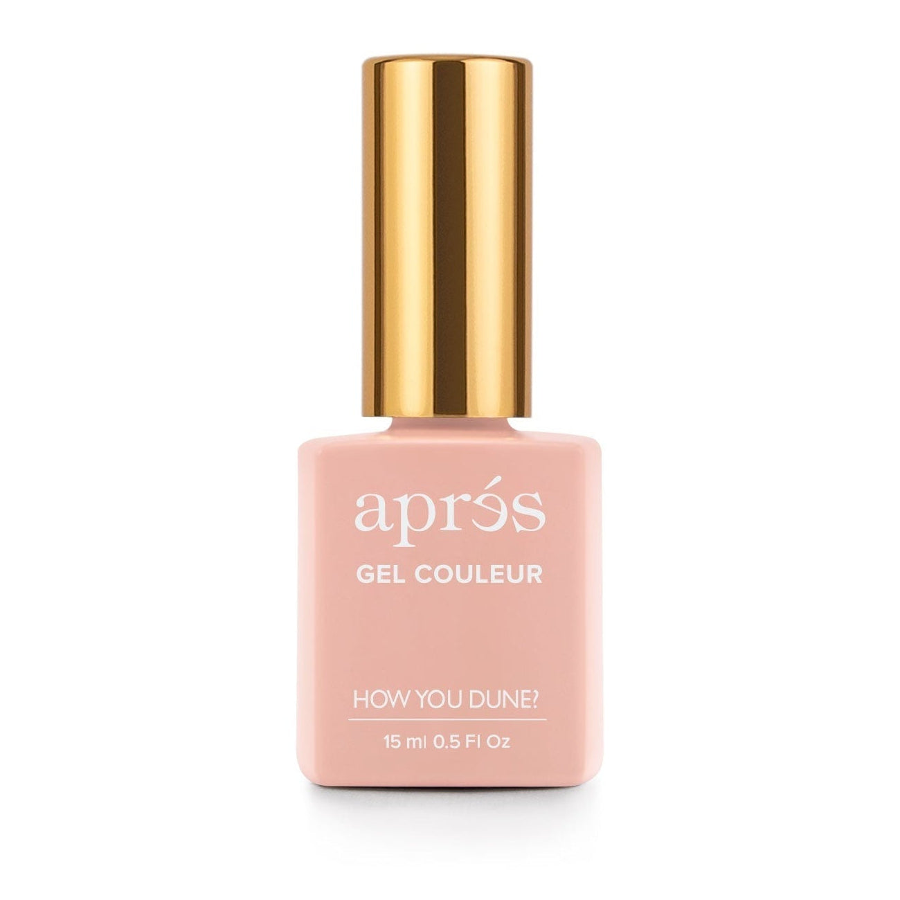 Apres Gel Nail Polish - How You Dune? Nude Pink Gel Color for Manicures & Pedicures | Salon-Quality DIY Nails at Home | Perfect for Summer, Weddings & Beach Vacations