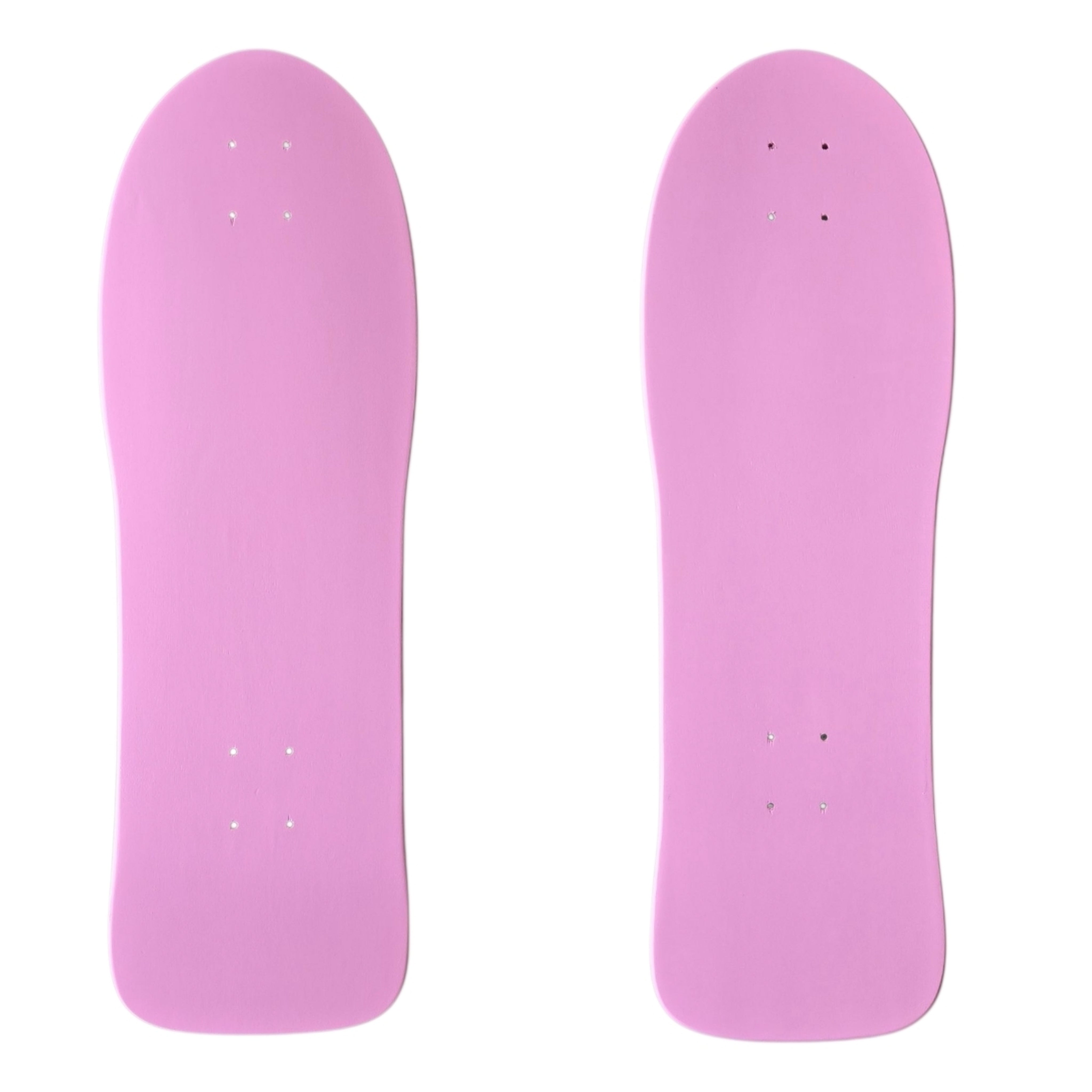 Blank Skateboard Deck 29.25 x 9.5 Inches - Pink Grip Tape | Customizable DIY Skateboard for Street & Park Riding