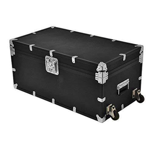 Rhino Trunk & Case XL Indestructible Travel Trunk with Removable Wheels - 35