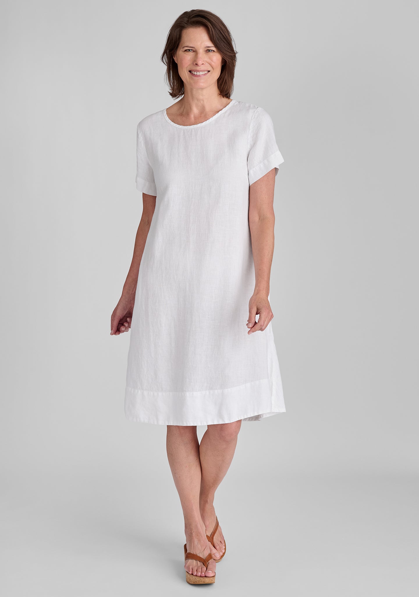 Roadie Tee Dress - Soft Linen Summer Dress for Women | Casual Boho Beachwear & Everyday Comfort