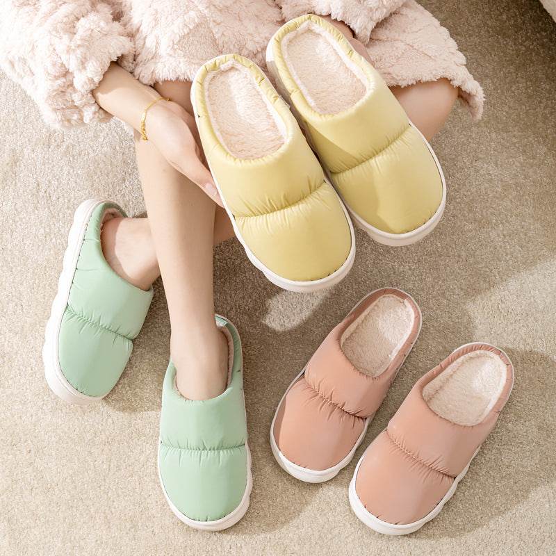 QuiltedCozy Plush Indoor Warm Slippers for Women & Men - Soft Fleece-Lined House Shoes for Winter Comfort - Perfect for Home, Lounge & Cold Floors