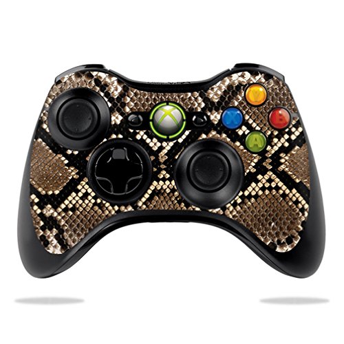 MightySkins Vinyl Decal Wrap Cover for Microsoft Xbox 360 Controller - Rattler Design | Protective & Durable Skin | Easy to Apply & Remove | Made in USA | Perfect for Gaming, Customization & Controller Protection