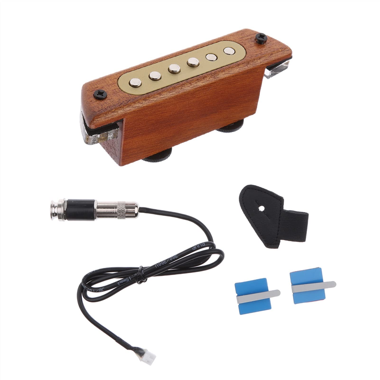 Acoustic Guitar Sound Hole Pickup - Magnetic Pickup with Adjustable Tone & Volume Control for Enhanced Sound | Perfect for Live Performances & Studio Recording