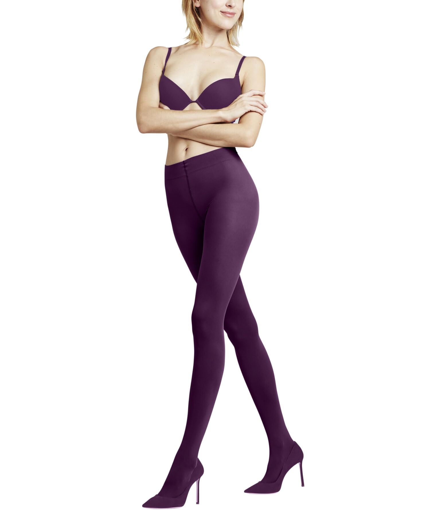 FALKE Women's Sensual Cashmere Semi Opaque Tights - 1 Pair Footed Tights for Women, Soft & Warm Winter Hosiery, Perfect for Office, Parties & Cold Weather Outfits
