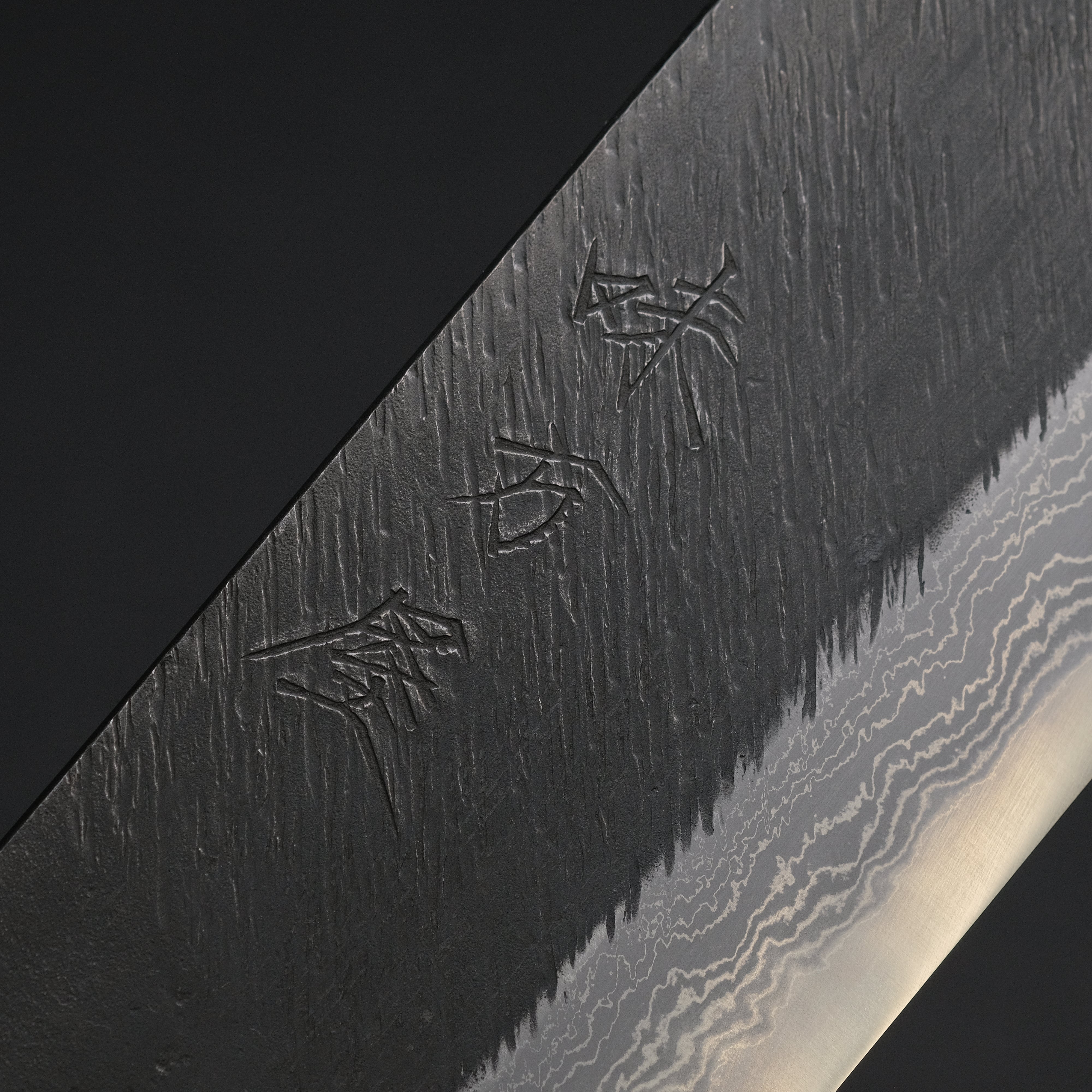 Premium Ajikataya White #2 Matsuba Damascus Nakiri Knife 180mm - Handcrafted Japanese Kitchen Knife with Ebony Wood Handle (#18) - Perfect for Sushi, Vegetables & Precision Cutting