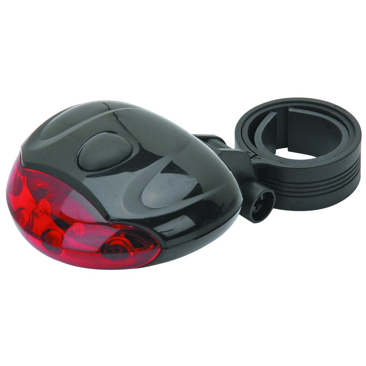 Bright LED Bicycle Taillight - 3 Modes (Steady/Flashing/Slow Flash) with Included Batteries - Waterproof Bike Rear Light for Night Cycling Safety & Commuting