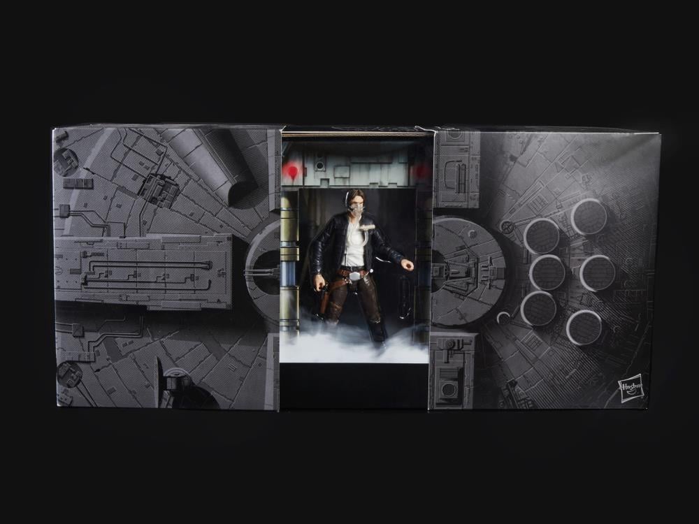 Star Wars The Black Series Han Solo Exogorth Escape Action Figure - Empire Strikes Back SDCC 2018 Exclusive Collectible Toy for Display & Gift Giving