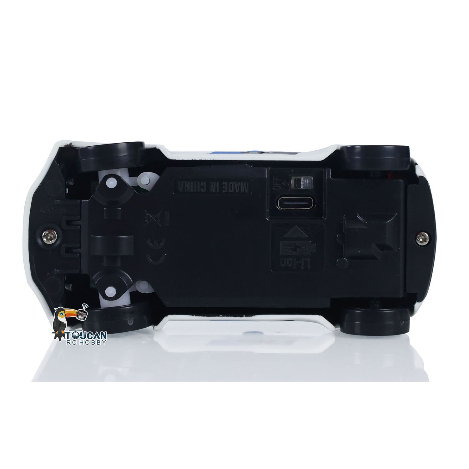 2.4GHz Mini RC Drift Car - 1/43 Scale High Speed 4WD Remote Control Racing Vehicle with Gyroscope & LED Lights - Ready to Run Toy Car for Kids & Adults - Perfect for Indoor Racing, Drift Challenges & Backyard Fun (US Stock)