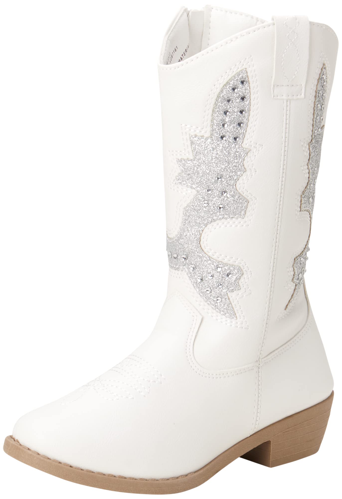 Girls Western Cowboy Boots for Toddlers & Kids - Comfortable Leather Cowgirl Booties for Girls - Perfect for Rodeo, Halloween Costume & Western Fashion